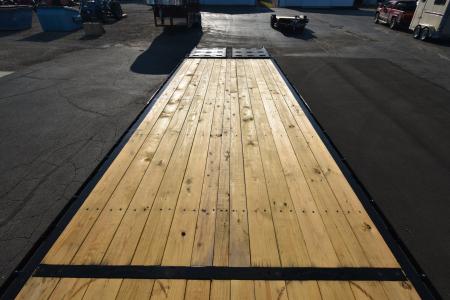 New 2026 Delta Trailers 210 GN BLACK Deckover Trailer