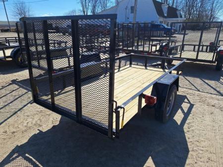 New 2025 AMO 5x10 Lowside Landscape Trailer