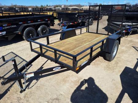 New 2025 AMO 5x10 Lowside Landscape Trailer