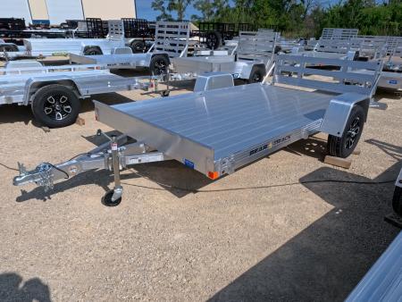 New 2027 Bear Track 76 X 144F Utility Trailer with Heavy Duty Bi-Fold Tailgate and 2990 lb. GVWR