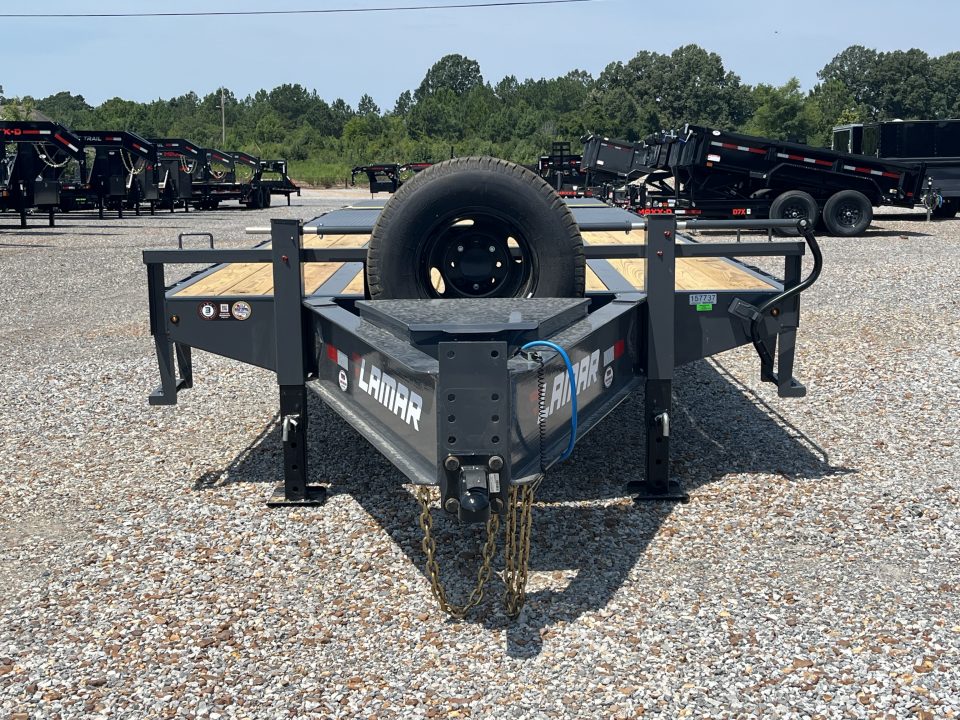 New 2027 Lamar 102" x 25' 20k Flatbed Trailer