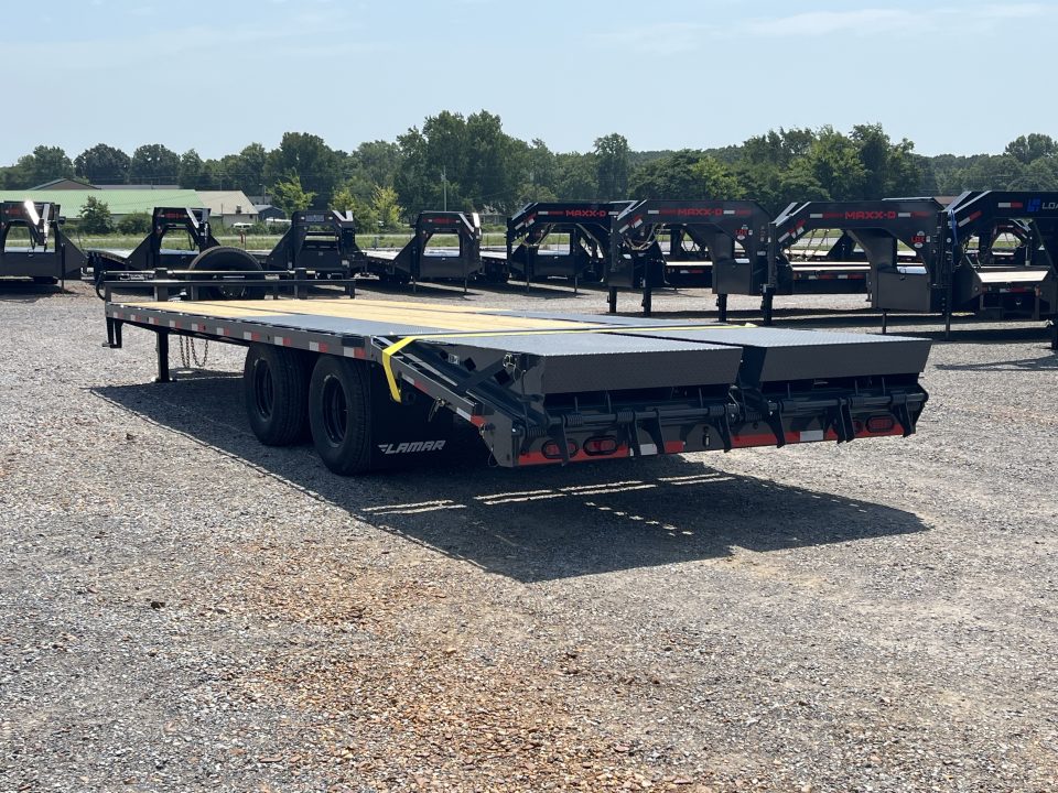 New 2027 Lamar 102" x 25' 20k Flatbed Trailer