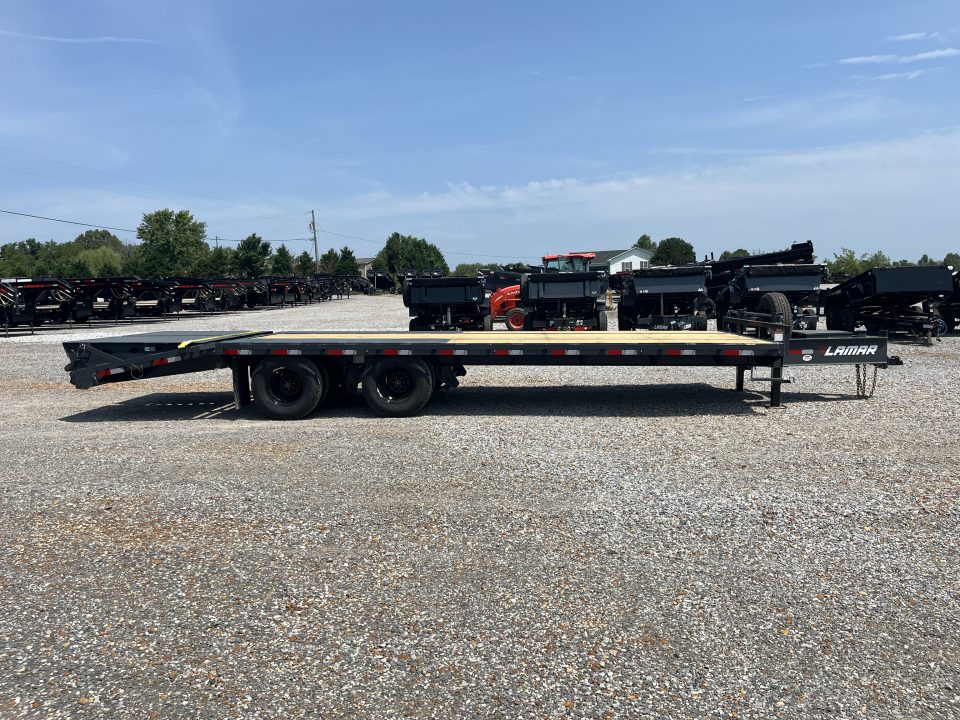 New 2027 Lamar 102" x 25' 20k Flatbed Trailer