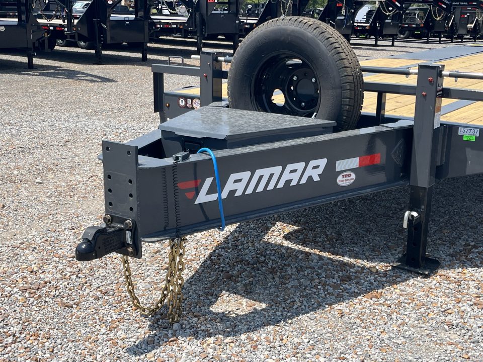 New 2027 Lamar 102" x 25' 20k Flatbed Trailer