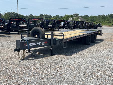 New 2027 Lamar 102" x 25' 20k Flatbed Trailer