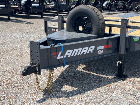 New 2027 Lamar 102" x 25' 20k Flatbed Trailer