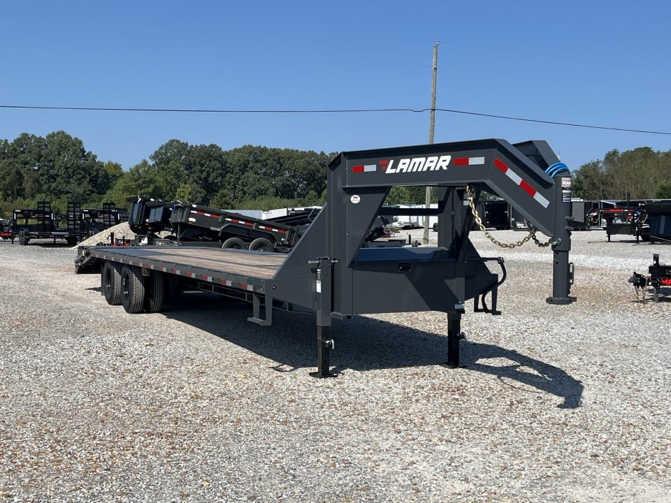 New 2027 Lamar Gooseneck Trailer | 102" x 32' | 20K GVWR