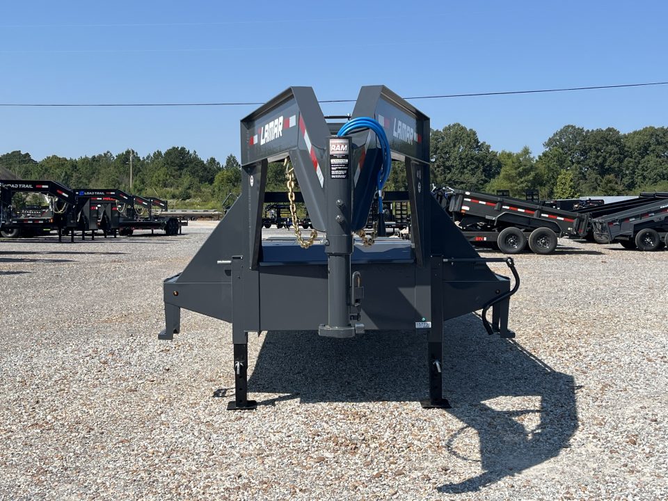 New 2027 Lamar Gooseneck Trailer | 102" x 32' | 20K GVWR