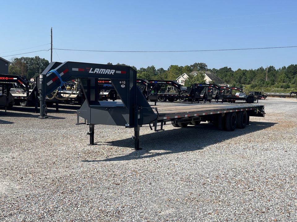 New 2027 Lamar Gooseneck Trailer | 102" x 32' | 20K GVWR