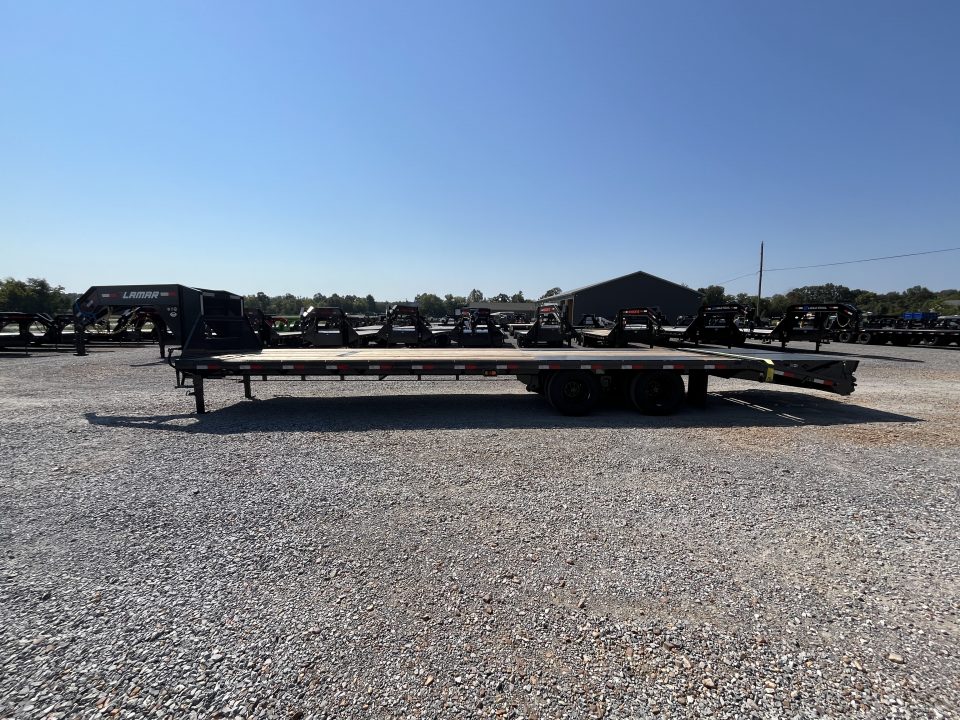 New 2027 Lamar Gooseneck Trailer | 102" x 32' | 20K GVWR