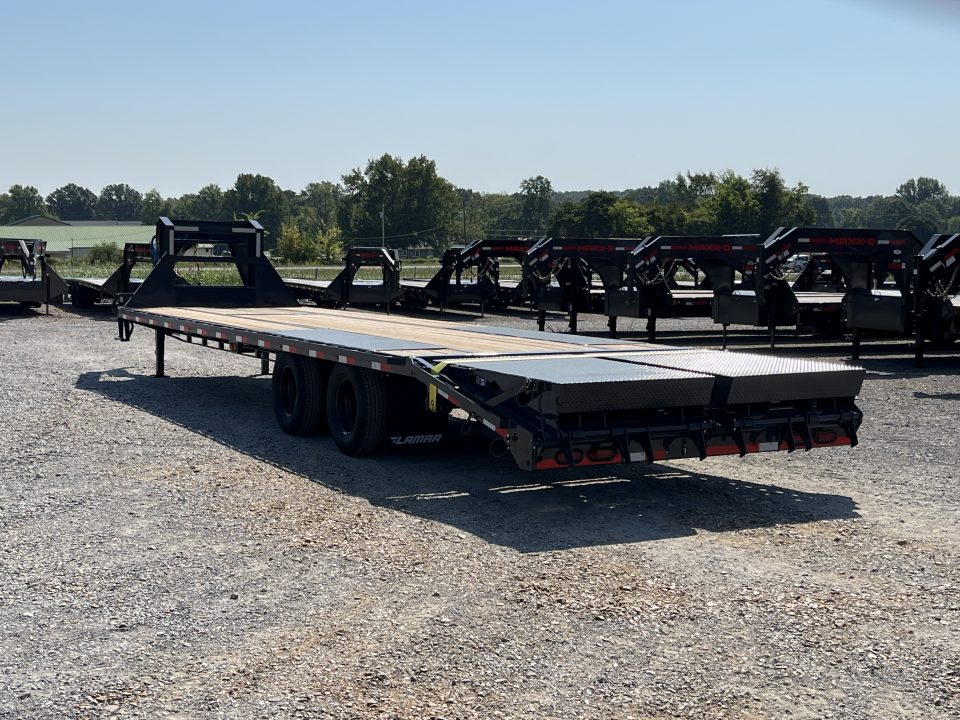 New 2027 Lamar Gooseneck Trailer | 102" x 32' | 20K GVWR