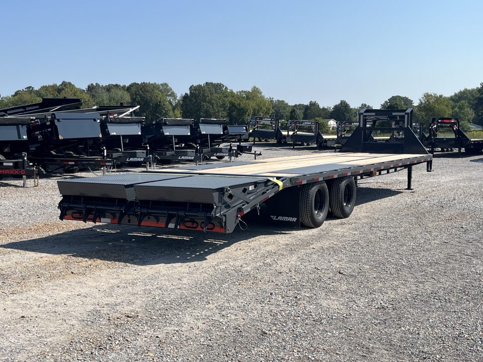 New 2027 Lamar Gooseneck Trailer | 102" x 32' | 20K GVWR