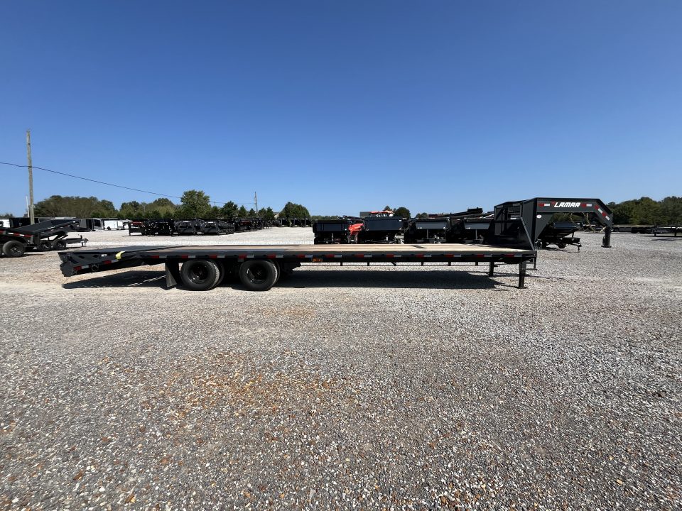 New 2027 Lamar Gooseneck Trailer | 102" x 32' | 20K GVWR