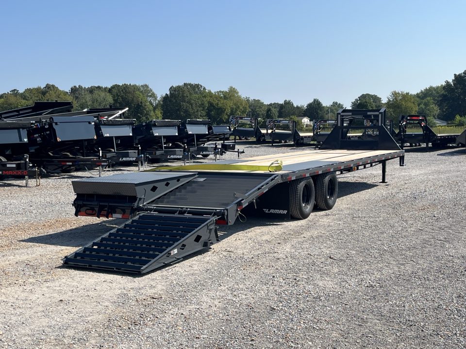 New 2027 Lamar Gooseneck Trailer | 102" x 32' | 20K GVWR