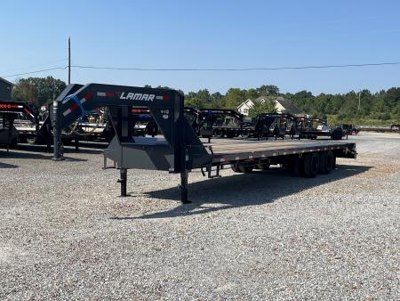 New 2027 Lamar Gooseneck Trailer | 102" x 32' | 20K GVWR