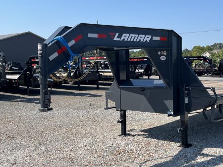 New 2027 Lamar Gooseneck Trailer | 102" x 32' | 20K GVWR