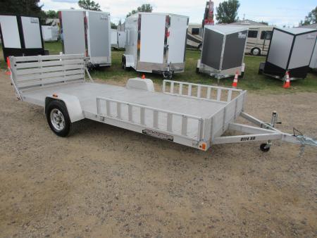Used 2017 Aluma 8114SR Utility Trailer