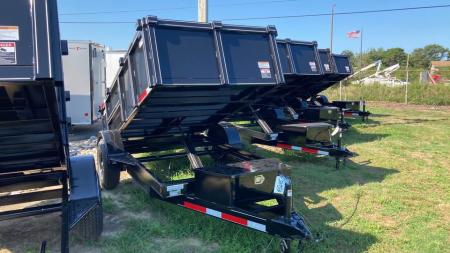 New 2026 P & T Trailers 5x10 Dump Trailer