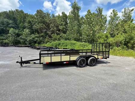 New 2026 Oak Ridge 7x18 7k Utility Trailer