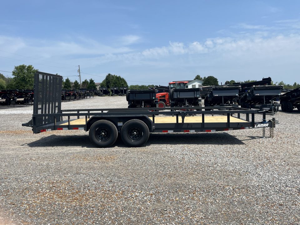 New 2027 Lamar 83"x20' 10k Utility Trailer