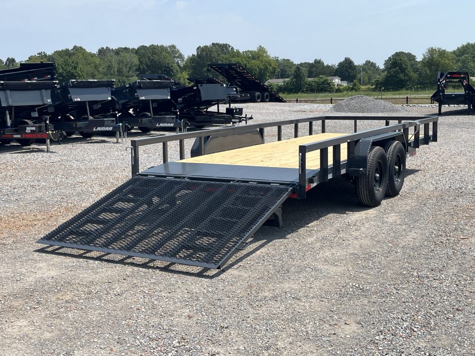 New 2027 Lamar 83"x20' 10k Utility Trailer