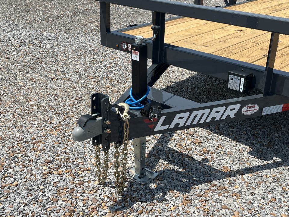 New 2027 Lamar 83"x20' 10k Utility Trailer