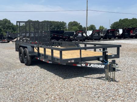 New 2027 Lamar 83 x20' 10k Utility Trailer