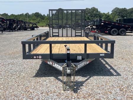 New 2027 Lamar 83"x20' 10k Utility Trailer
