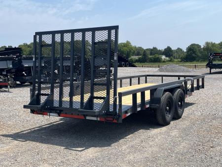 New 2027 Lamar 83"x20' 10k Utility Trailer