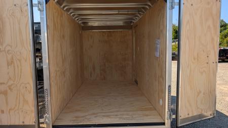 New 2026 Car Mate 6x12 Sportster Cargo Trailer w/ Barn Doors