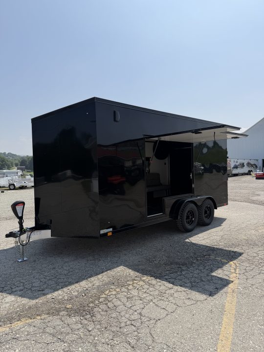 New 2026 ATC 7.5 x 16 "Sto450 LifeTrac" Aluminum Cargo Trailer w/ UED Door