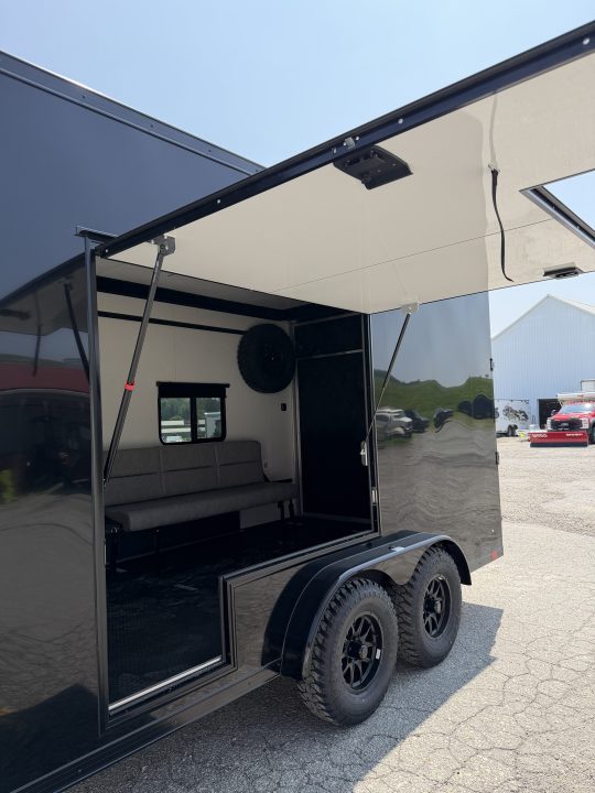 New 2026 ATC 7.5 x 16 "Sto450 LifeTrac" Aluminum Cargo Trailer w/ UED Door
