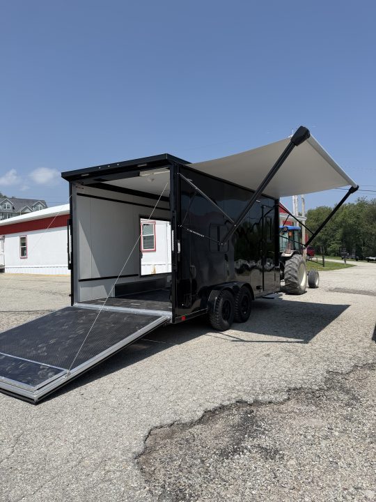New 2026 ATC 7.5 x 16 "Sto450 LifeTrac" Aluminum Cargo Trailer w/ UED Door