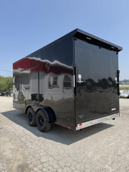 New 2026 ATC 7.5 x 16 "Sto450 LifeTrac" Aluminum Cargo Trailer w/ UED Door