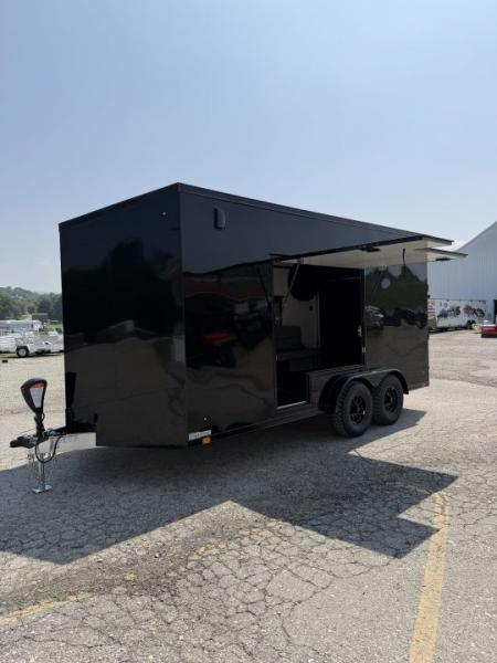 New 2026 ATC 7.5 x 16 "Sto450 LifeTrac" Aluminum Cargo Trailer w/ UED Door