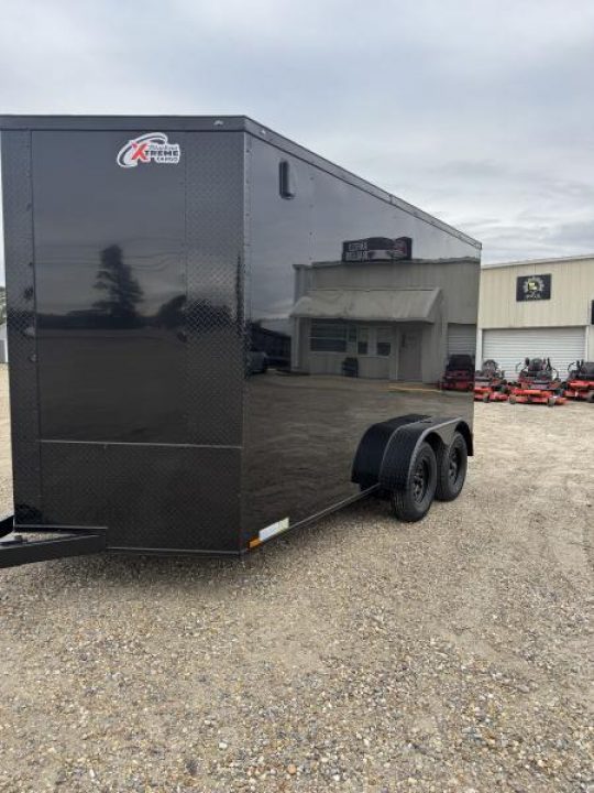 New 2027 Xtreme Cargo Trailers 7 X 14 TA POLY Cargo / Enclosed Trailer