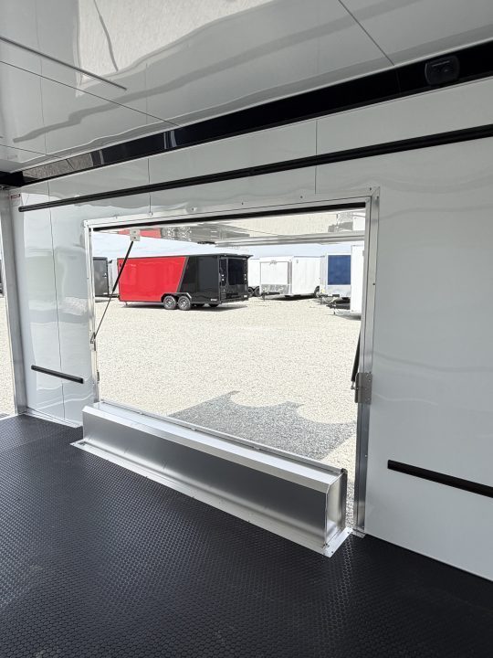 New NEW 2027 ATC 8.5 x 20 ROM450 "LifeTrac" Enclosed ALUMINUM Car Hauler w/ PED Door