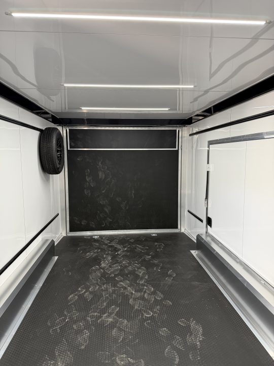 New NEW 2027 ATC 8.5 x 20 ROM450 "LifeTrac" Enclosed ALUMINUM Car Hauler w/ PED Door