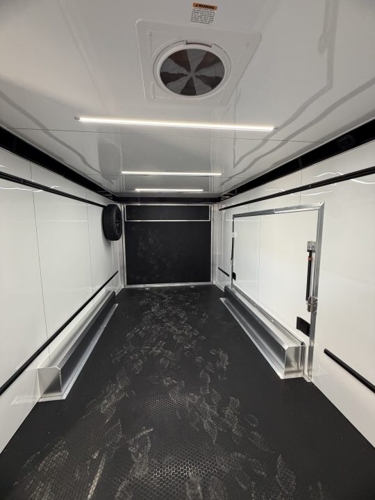 New NEW 2027 ATC 8.5 x 20 ROM450 "LifeTrac" Enclosed ALUMINUM Car Hauler w/ PED Door