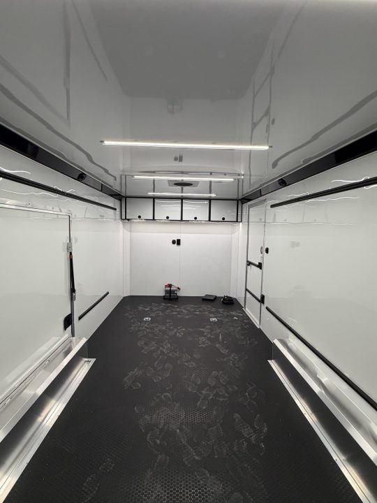 New NEW 2027 ATC 8.5 x 20 ROM450 "LifeTrac" Enclosed ALUMINUM Car Hauler w/ PED Door