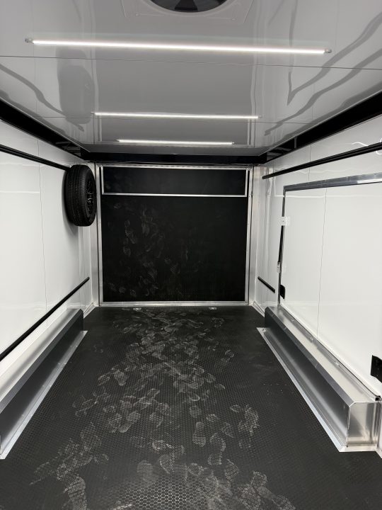New NEW 2027 ATC 8.5 x 20 ROM450 "LifeTrac" Enclosed ALUMINUM Car Hauler w/ PED Door