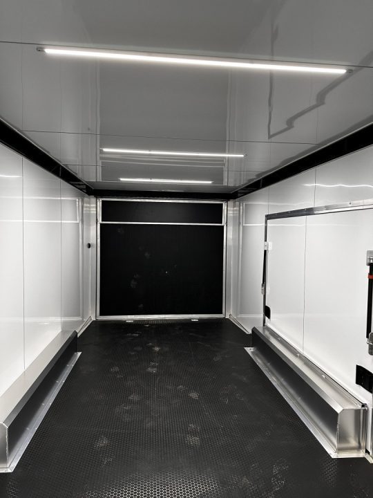 New NEW 2027 ATC 8.5 x 20 ROM450 "LifeTrac" Enclosed ALUMINUM Car Hauler w/ PED Door