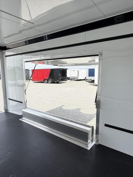 New NEW 2027 ATC 8.5 x 20 ROM450 "LifeTrac" Enclosed ALUMINUM Car Hauler w/ PED Door