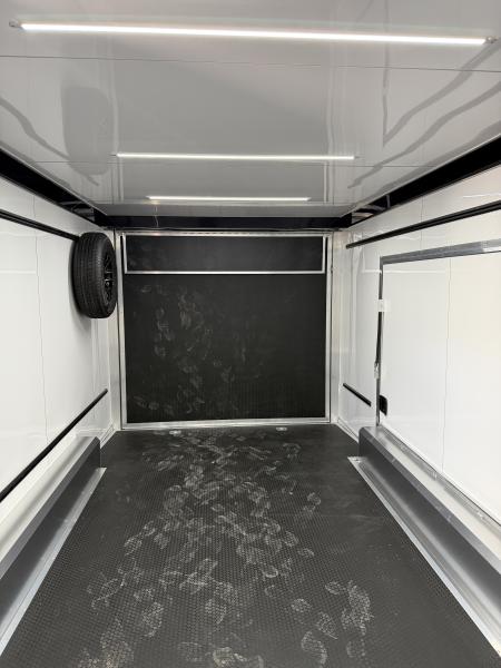 New NEW 2027 ATC 8.5 x 20 ROM450 "LifeTrac" Enclosed ALUMINUM Car Hauler w/ PED Door