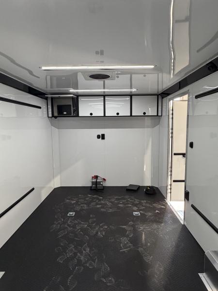 New NEW 2027 ATC 8.5 x 20 ROM450 "LifeTrac" Enclosed ALUMINUM Car Hauler w/ PED Door