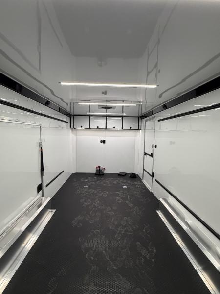 New NEW 2027 ATC 8.5 x 20 ROM450 "LifeTrac" Enclosed ALUMINUM Car Hauler w/ PED Door