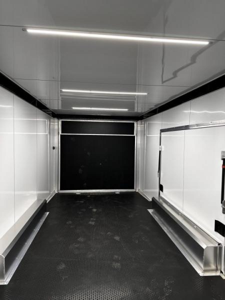 New NEW 2027 ATC 8.5 x 20 ROM450 "LifeTrac" Enclosed ALUMINUM Car Hauler w/ PED Door