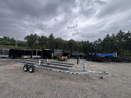 New 2026 Venture Trailers 26' Galvanized Tritoon/Pontoon Boat Trailer - (Accepts 23-26ft boats)