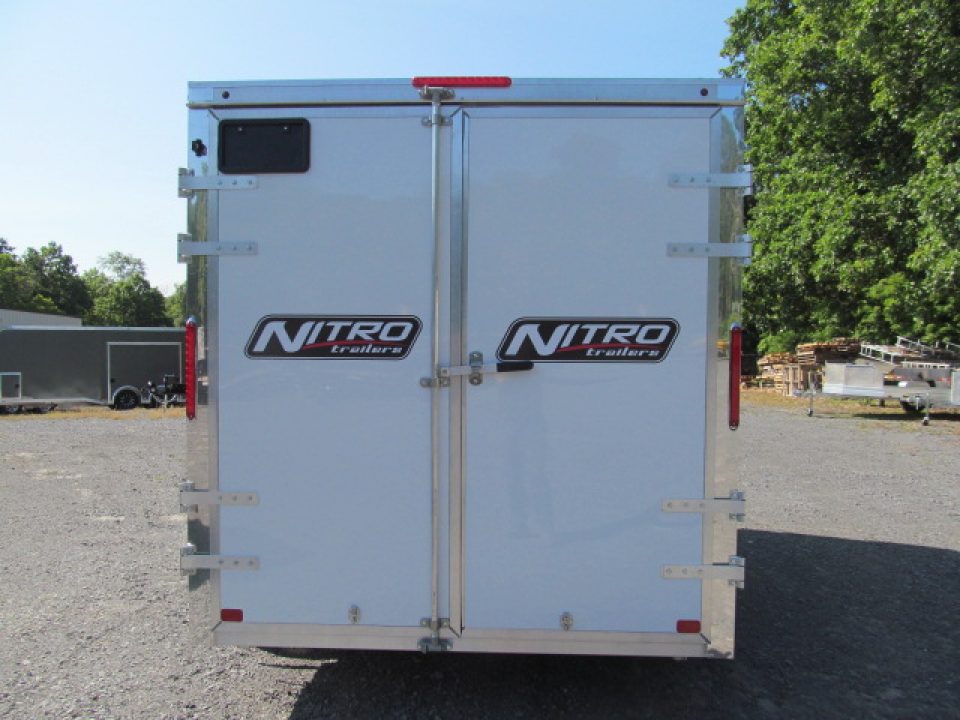 New Nitro 7 X 14 V Front Aluminum Enclosed Trailer