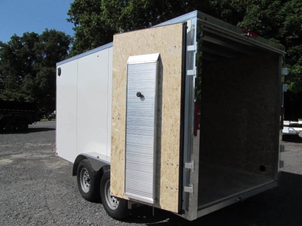 New Nitro 7 X 14 V Front Aluminum Enclosed Trailer
